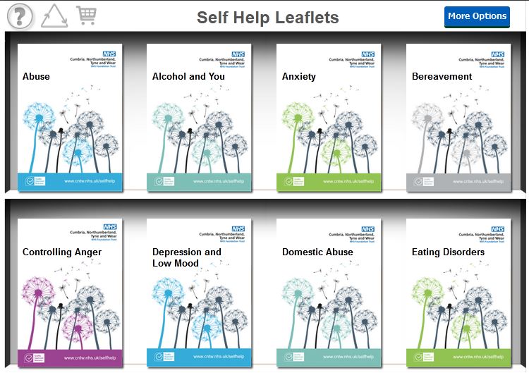 NTW Easy Read Self Help leaflets