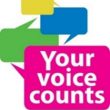 Your Voice counts logo